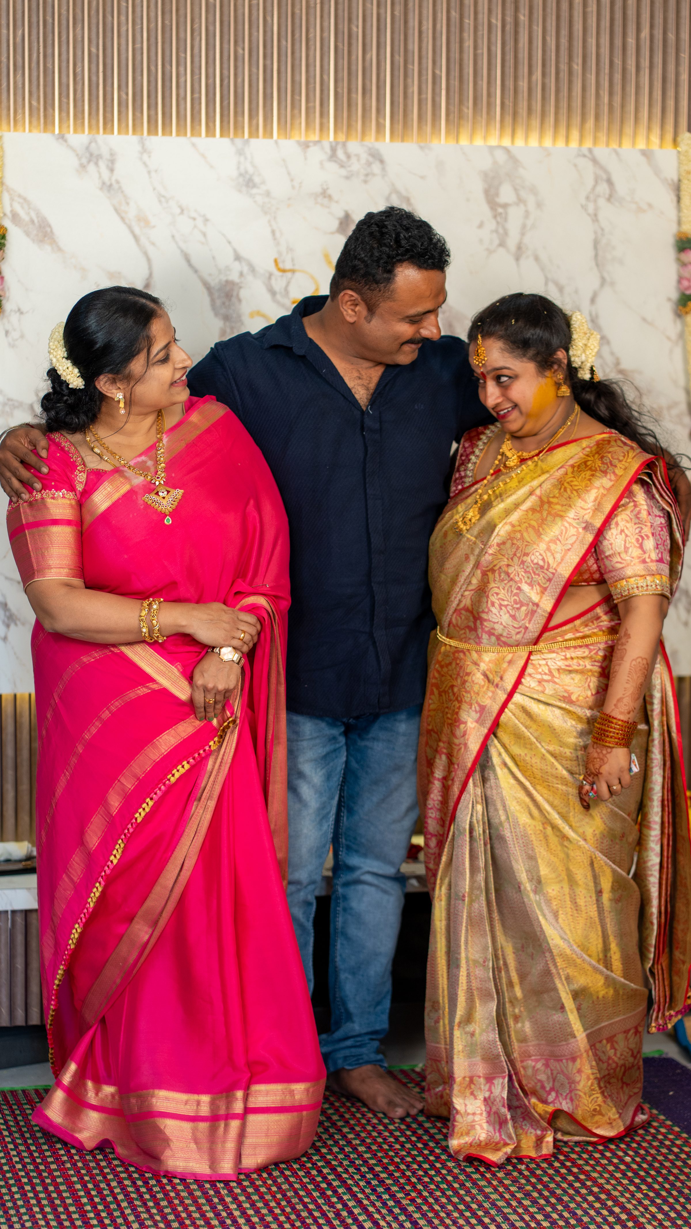 Traditional pooja and family gathering in Bangalore by Lumeora Studios