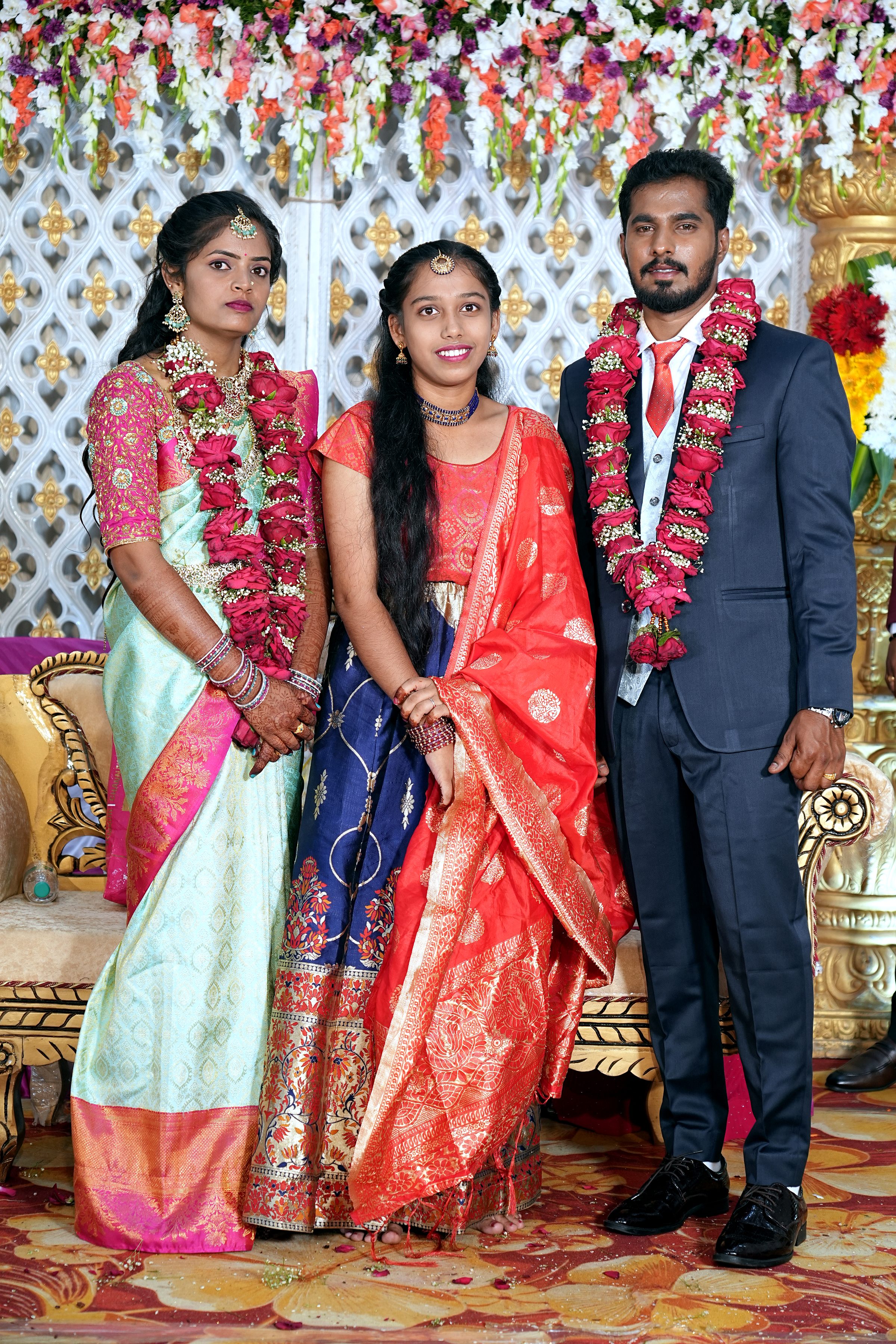 Cinematic wedding film still from a Bangalore wedding by Lumeora Studios