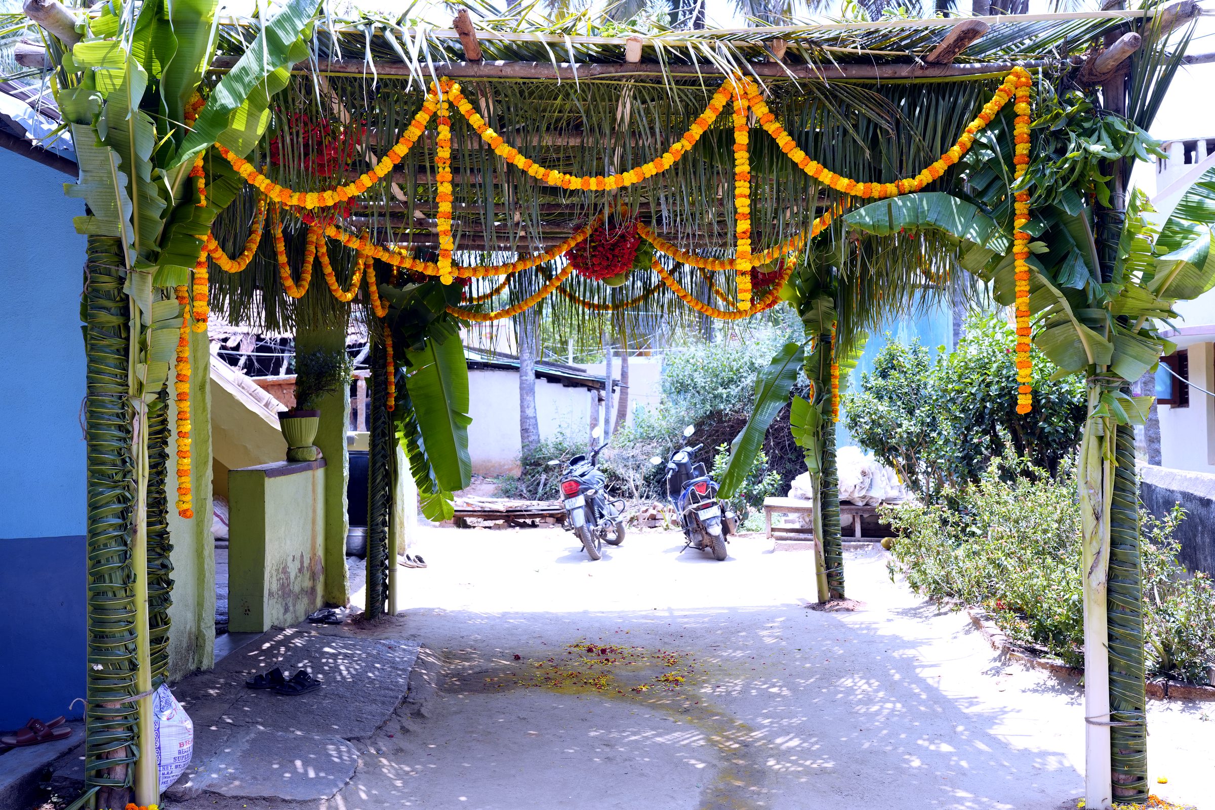 Traditional wedding ritual filmed by Lumeora Studios in Bangalore