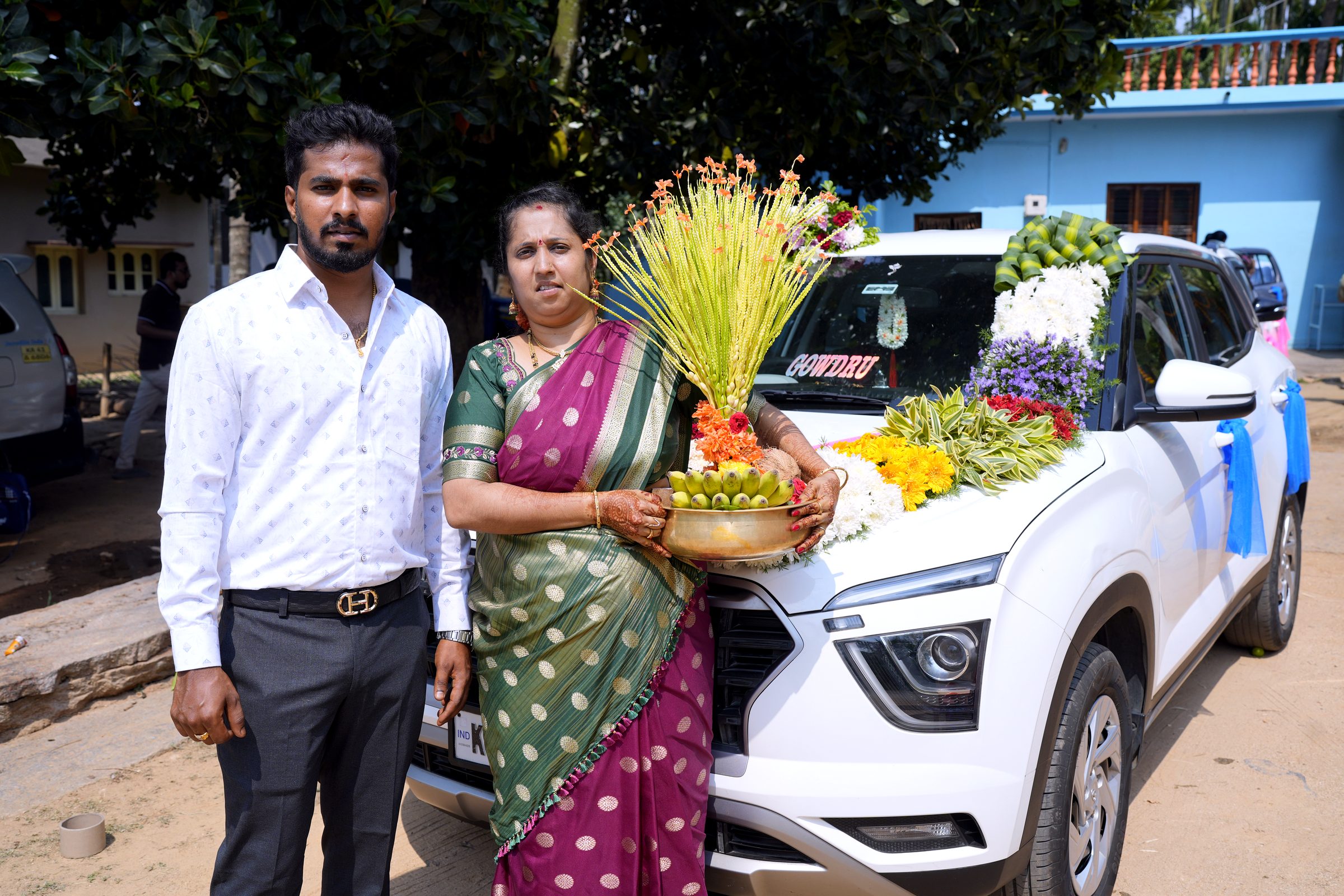 Guests and family during a Bangalore wedding, filmed by Lumeora Studios