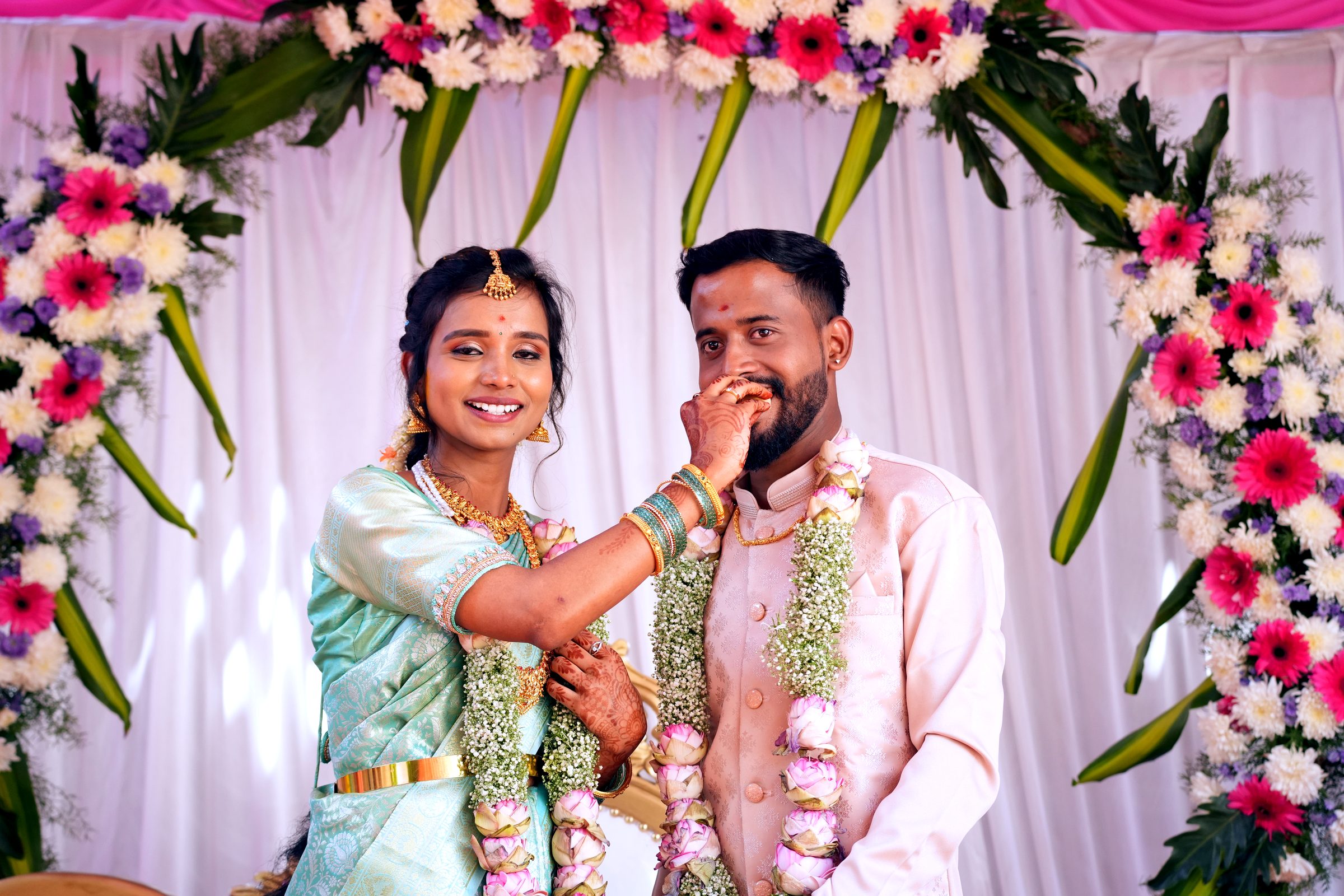 Pre-wedding couple portrait in Bangalore by Lumeora Studios
