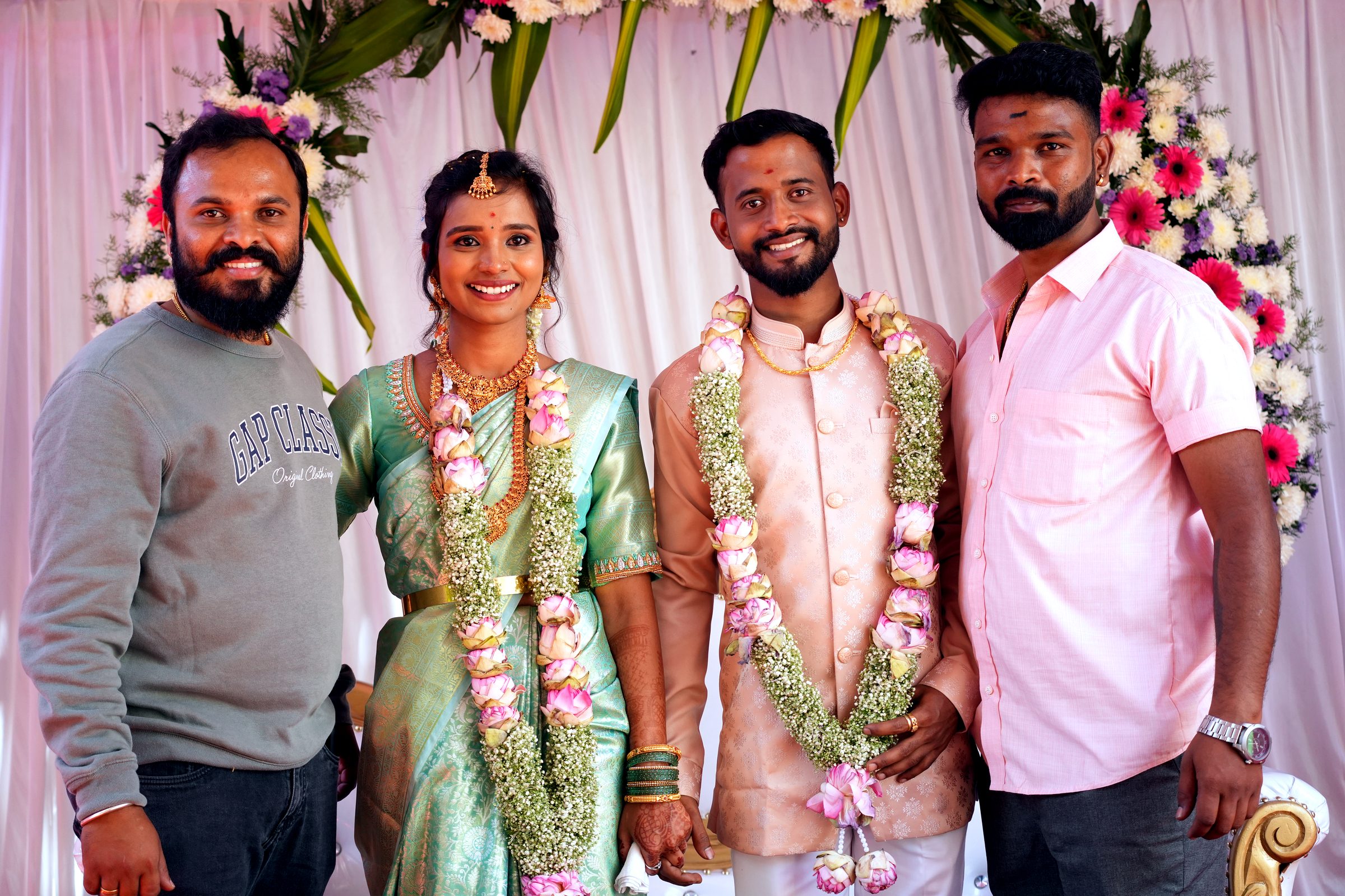 Candid pre-wedding moment between a couple, photographed by Lumeora Studios in Bangalore